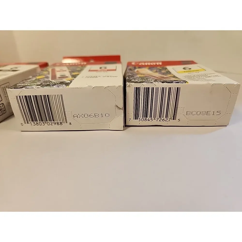 Pack 5 Genuine Canon BCI-6PC Printer Ink